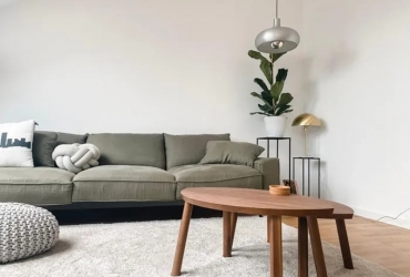 Thiết kế không gian phòng khách theo phong cách Scandinavian