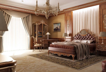 Thiết kế phòng ngủ tân cổ điển đẹp hiện đại, phong cách