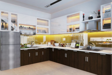 Tủ bếp, hình ảnh của cuộc sống hiện đại ngày nay. Văn phòng kiến trúc Cội Design: 02 Phan Thanh, TP Đà Nẵng, khoa.coidesign@gmail.com, 0905425650