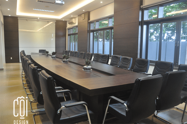 Thiết kế và thi công nội thất văn phòng Công ty Việt Hương